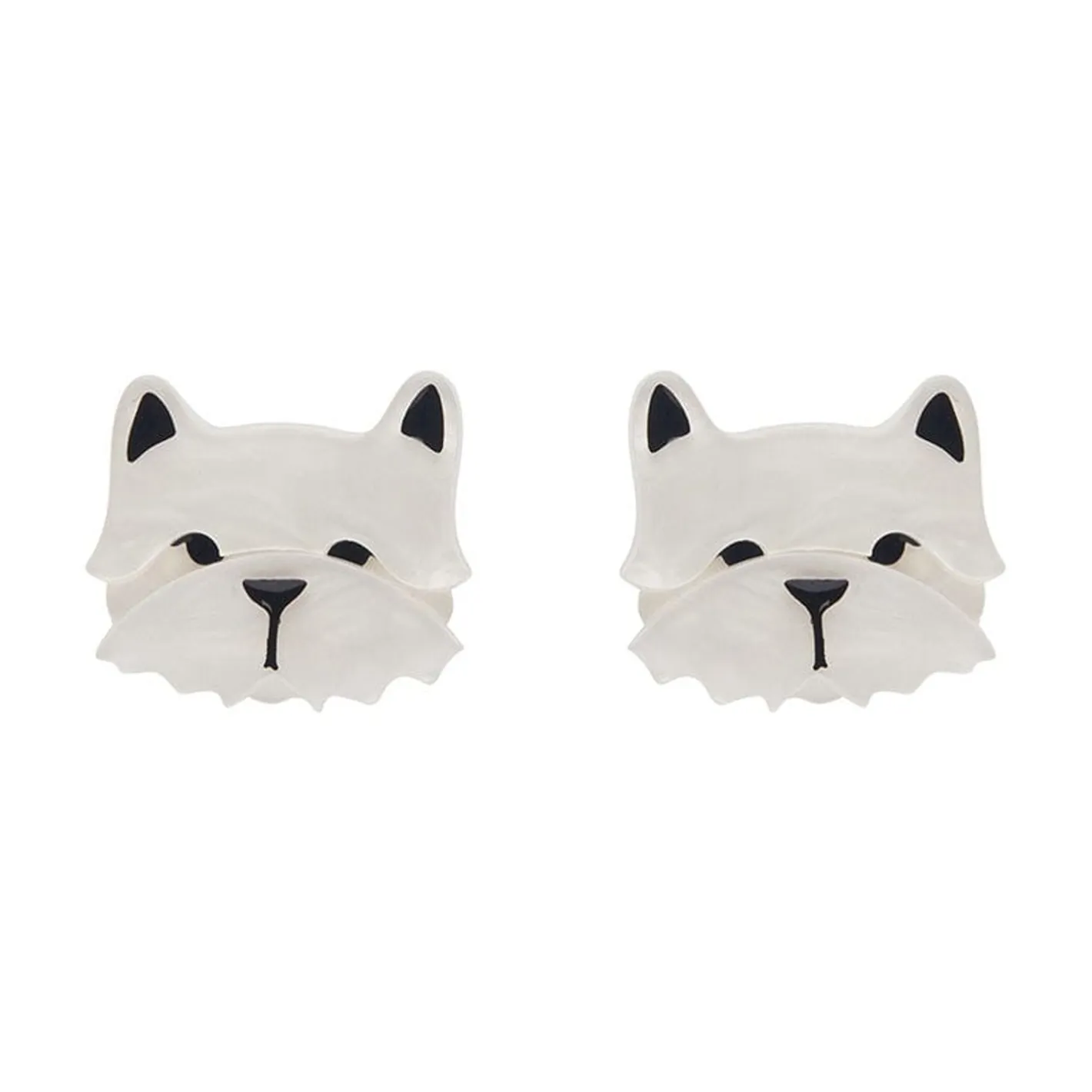 Erstwilder Winston The Westie Earrings^ Earrings