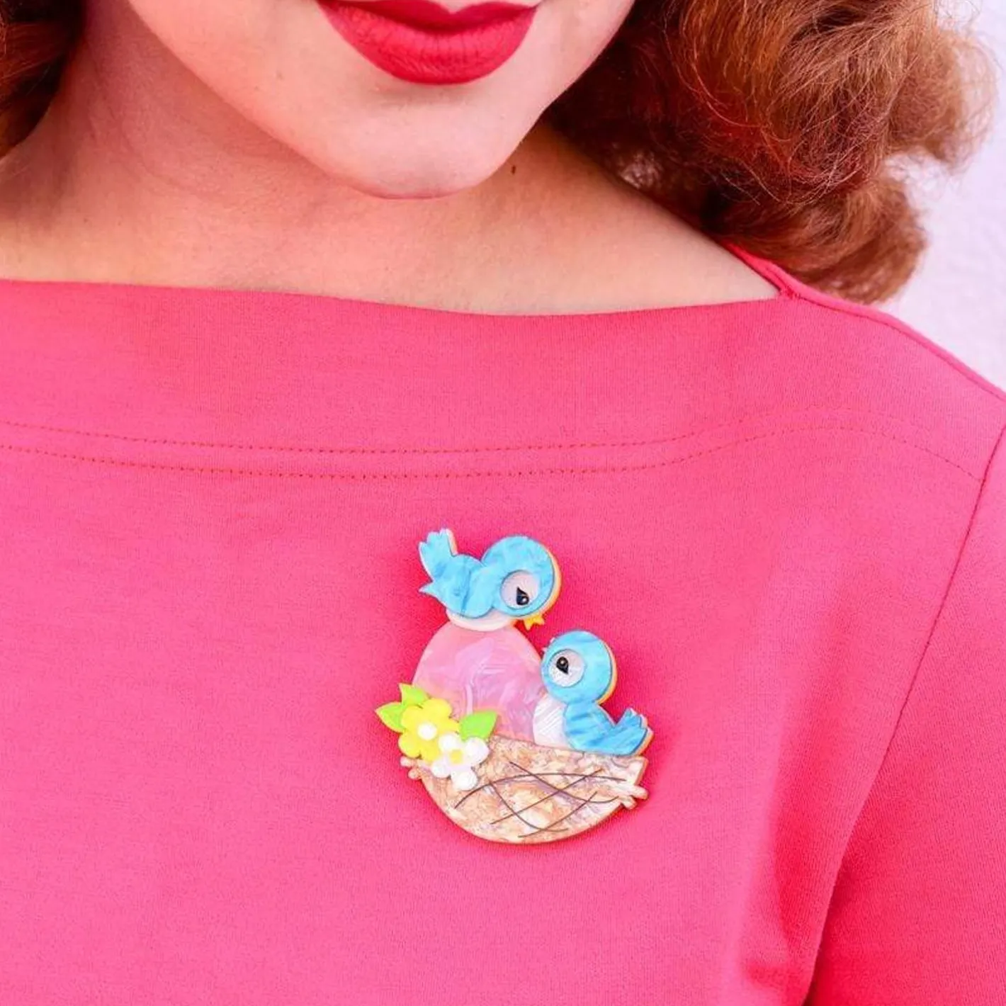 Erstwilder Young Love Brooch^ Brooches