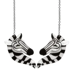 Erstwilder Zelda The Zany Zebra Necklace^ Necklaces