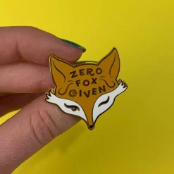 Erstwilder Zero Fox Given Enamel Pin^ Enamel Pins
